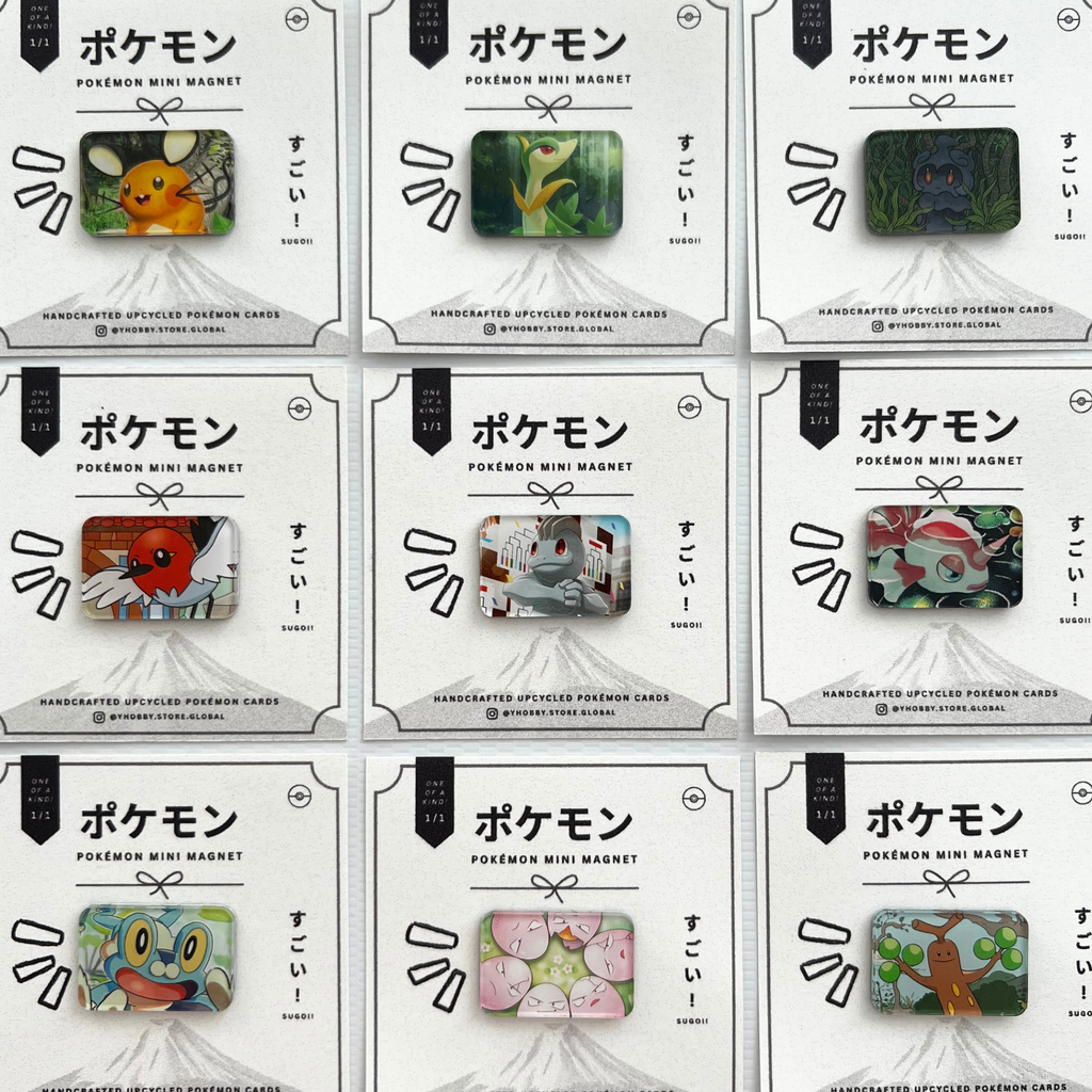 [Handmade] Pokemon Mystery Mini Magnet