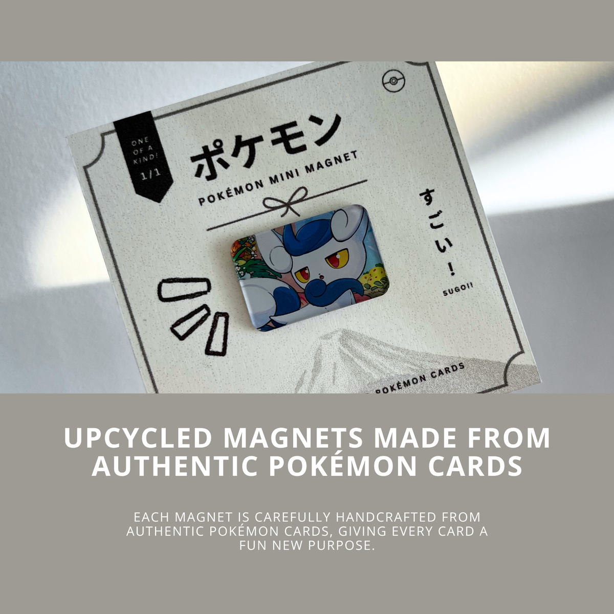 [Handmade] Pokemon Mystery Mini Magnet