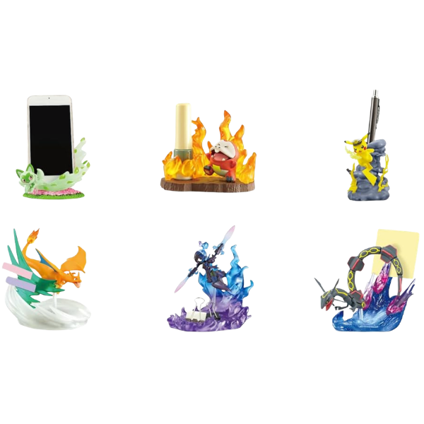 [Re-Ment] Pokemon DesQ Battle on Desk (Full Set)