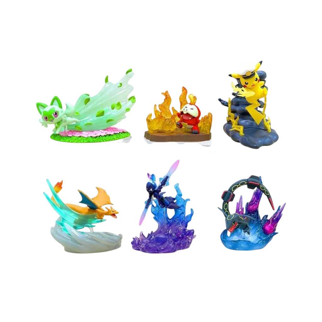 [Re-Ment] Pokemon DesQ Battle on Desk (Full Set)